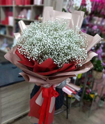 Букет цветов из: Гипсофила в Чебеньки