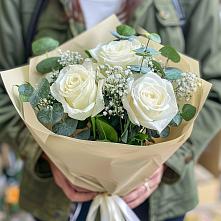 Букет цветов из:  Розы в Чебеньки